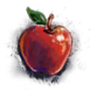 Overhead icon for food