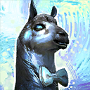 Mini Fancy Silver Llama.png