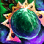 Emerald Orichalcum Earring of the Knight.png