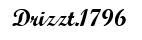 User Drizzt.1796 Signature.png