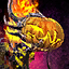 Mad King Raptor Skin.png