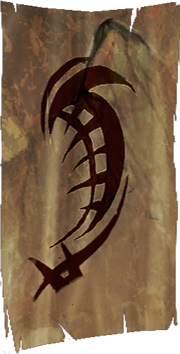 Render of the banner used by the Tamini centaurs.