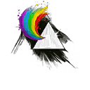 The transformation icon displayed over the box.