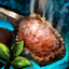 Plate of Coriander Crusted Meat.png