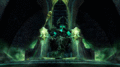 Dhuum on his throne.