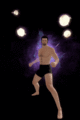 Animation of appearance with weapons drawn (Click to view)