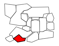 Durmand Priory Camp locator.svg