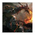 Giclée print of Rytlock and Sohothin.