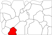 Township of Claypool locator.svg