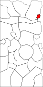 Tawny Ridge locator.svg
