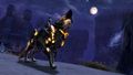 Howling at the moon