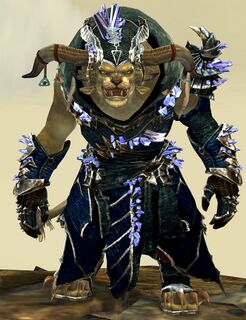Blossoming Mist Shard armor (light) charr male front.jpg