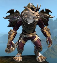 Triumphant Hero's armor (medium) charr female front.jpg
