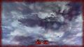 The UI shown when downed, including red screen border and downed skill bar.