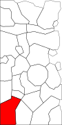 Blightwater Basin locator.svg