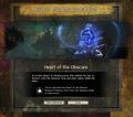 Pop-up upon unlocking the Heart of the Obscure.