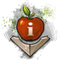 The badge as it appears above a player's head.