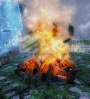 Tengu Bonfire lit.jpg
