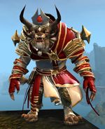 White Mantle Outfit