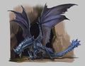 Teenager Aurene early concept art by Kate Pfeilschiefter.