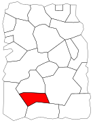 Chokevine Gorge locator.svg
