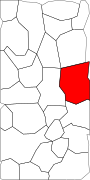 Lake Desolann locator.svg