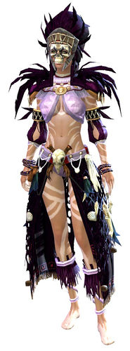 Tribal armor human female front.jpg
