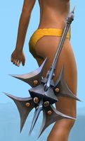 Tengu Mace stowed.jpg