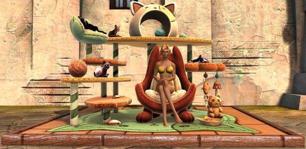 Cat Tree Chair human female.jpg