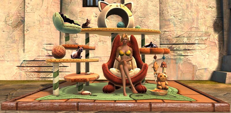 File:Cat Tree Chair human female.jpg