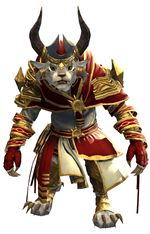 White Mantle Outfit