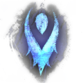 This floater icon appears above downed or defeated ally targets.