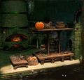 Interface background during Halloween