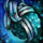 Chrysocola Mithril Earring (Rare).png