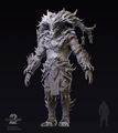 Model sculpture by Chris Bennett.