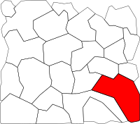 Wildspine Hills locator.svg