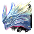 Portrait of Elder Dragon Aurene.