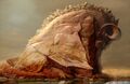 "Defeated Dragon" by Daniel Dociu.