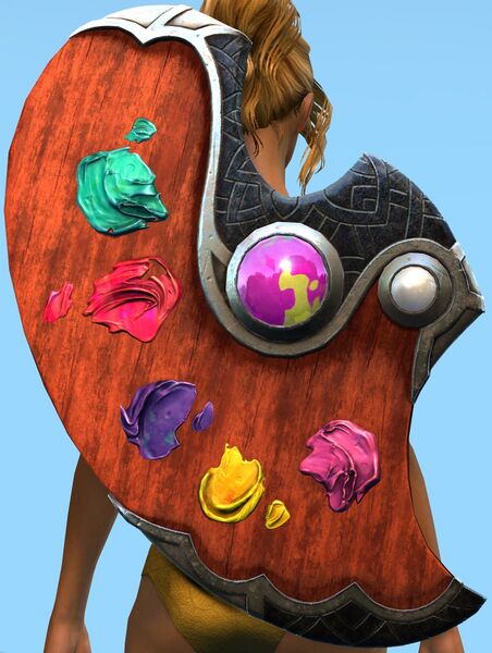 File:Painter's Brilliance Shield wielded.jpg