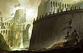 Concept art of the Vigil Keep