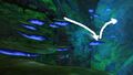 Take the ley line to another series of mushrooms and follow those to the end.
