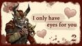 Valentine's Day Card from 2014 featuring Rox.
