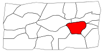 Creeping Crevasse locator.svg
