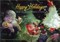 2015 Wintersday Card. Art by Jamie Ro. Features Bloomanoo, Peneloopee, and family.