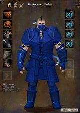 Appearance on medium armor.