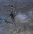 Showcase of the smaller draw and stow animations with Azure Agony Lens (Right) and Vanishing Agony Lens (Left) on one-handed weapons. (Click to view animation)