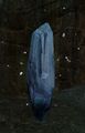 A Sky Crystal after a player has interacted with it.