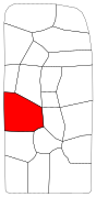 Leadfoot Village locator.svg
