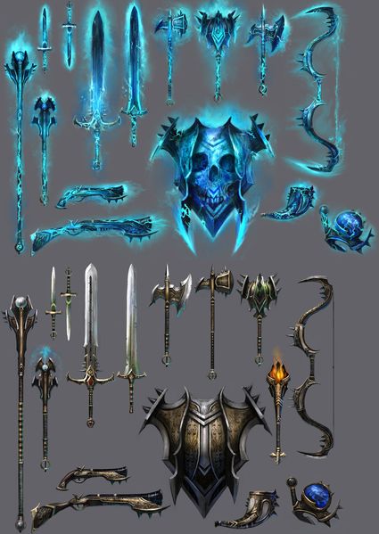 File:Royal Ascalonian weapons concept art.jpg