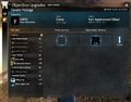 Guild Claiming tab with available upgrades